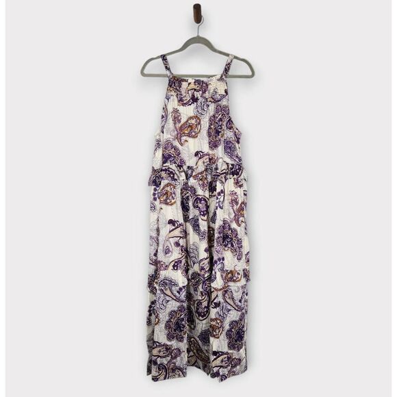 Band of Gypsies Dresses & Skirts - Band of the Free Paisley Tiered Maxi Dress Size Small Wedding Guest Dress